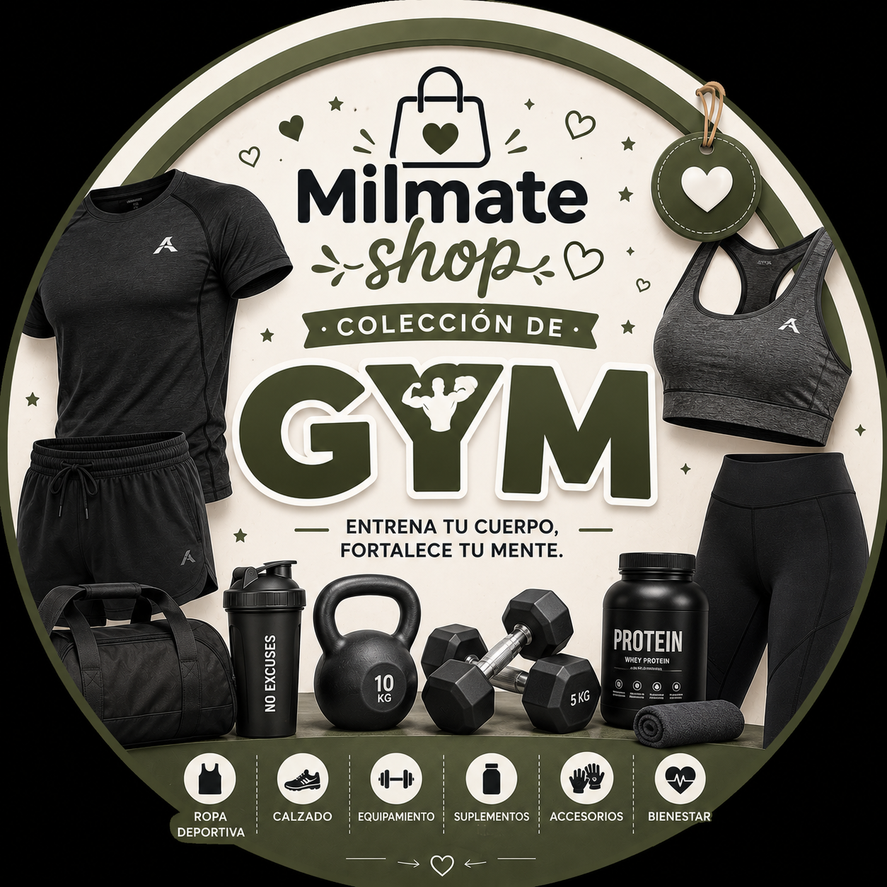 Colección de Gym Milmate Shop