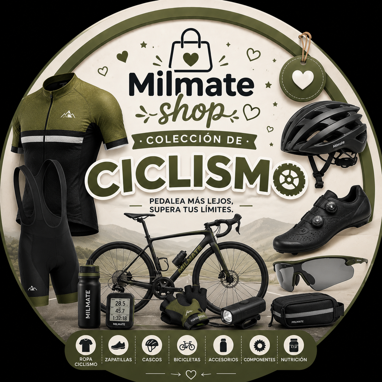 Colección de Ciclismo Milmate Shop