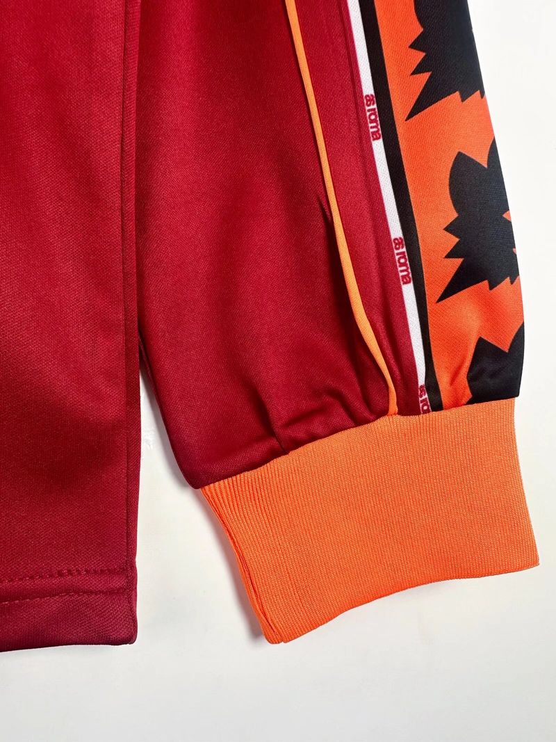 Retro AS Roma 1998-1999 home Long Sleeve