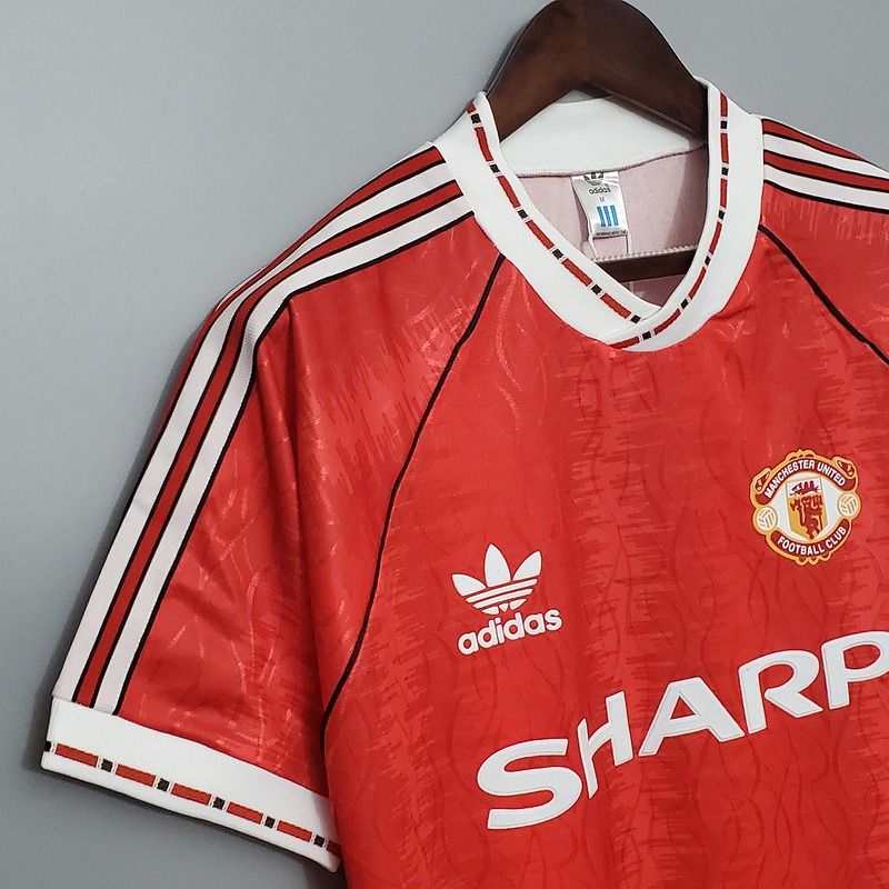 Retro Manchester United 1990-1992 home
