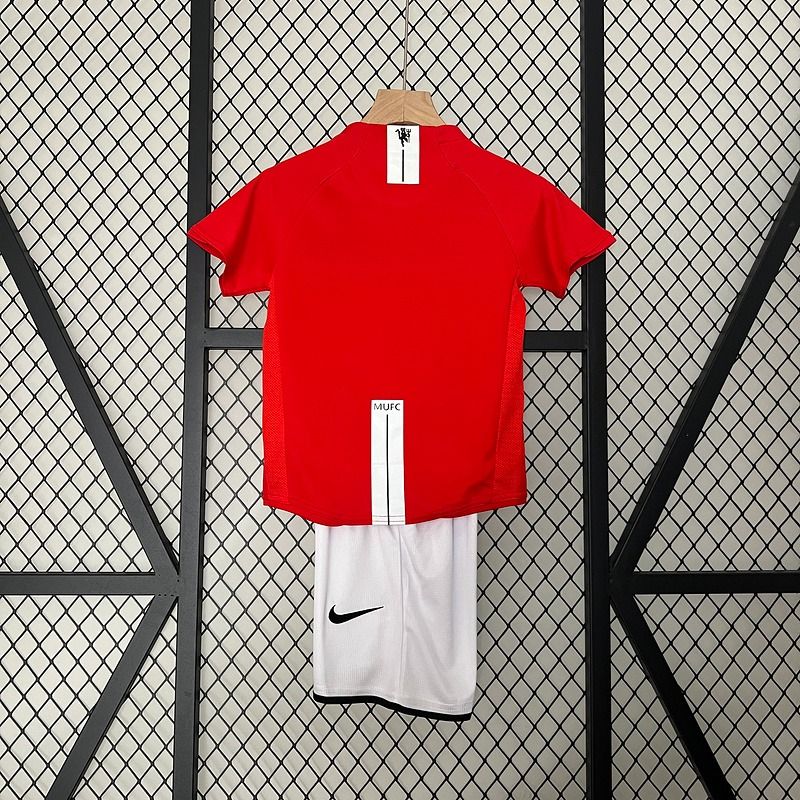 Retro Kids Manchester United 2007-2008 home