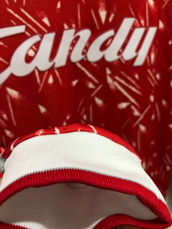 Retro Liverpool FC 1989-1991 home Long Sleeve