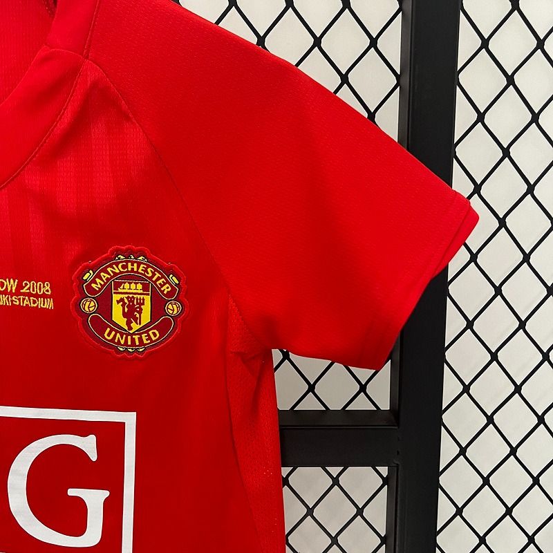 Retro Kids Manchester United 2007-2008 home