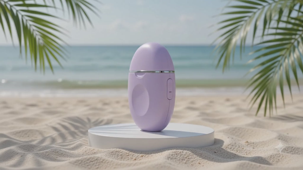 Aplicador Portátil de Protector Solar – Esponja Rellenable
