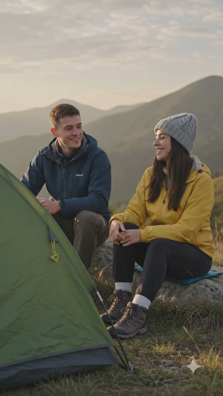"Disfruta del café caliente en cualquier lugar en menos de 3 minutos" Compatible con cápsulas y café molido