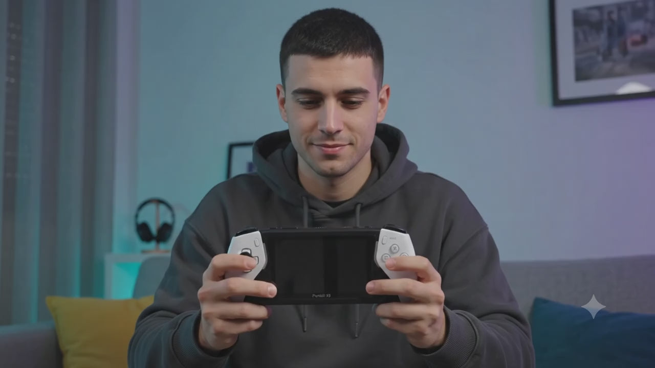 Consola de Juegos Portátil X9 - Pantalla IPS HD, Más de 20,000 Juegos.