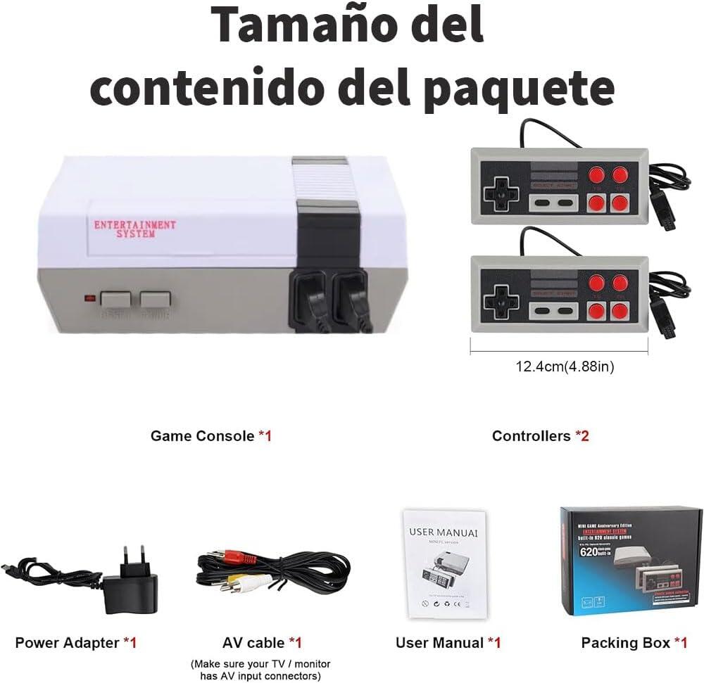 Consola retro 620 juegos