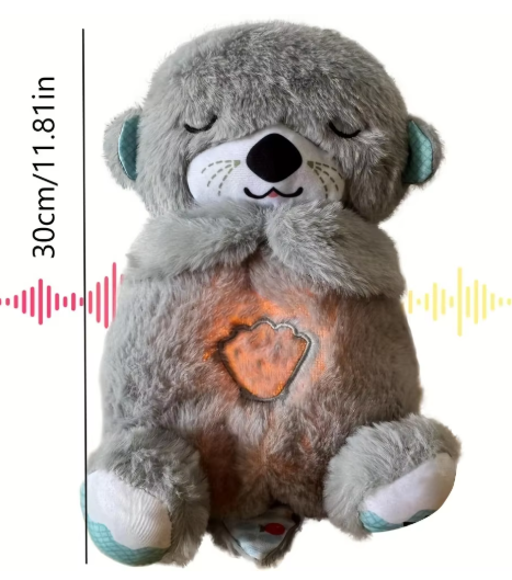 Peluche Otter Mascota Interactiva para Dormir/ Anti-estres/ Anti-ansiedad